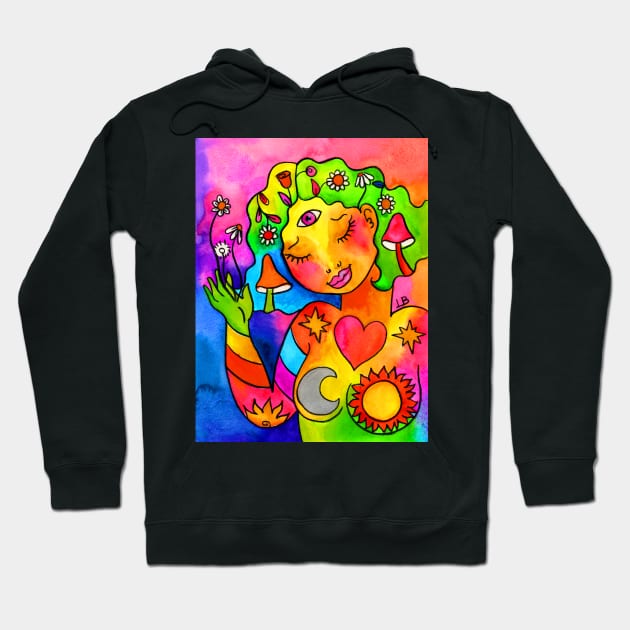 Mushroom Love Hoodie by The Pistils